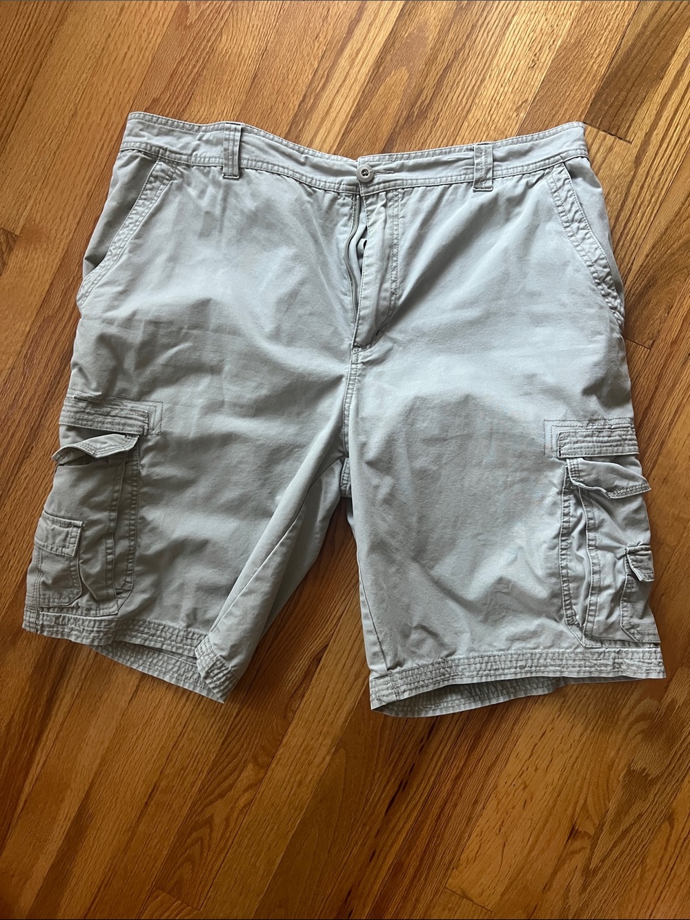 Route 66 Men's Cargo Shorts - Light Taupe